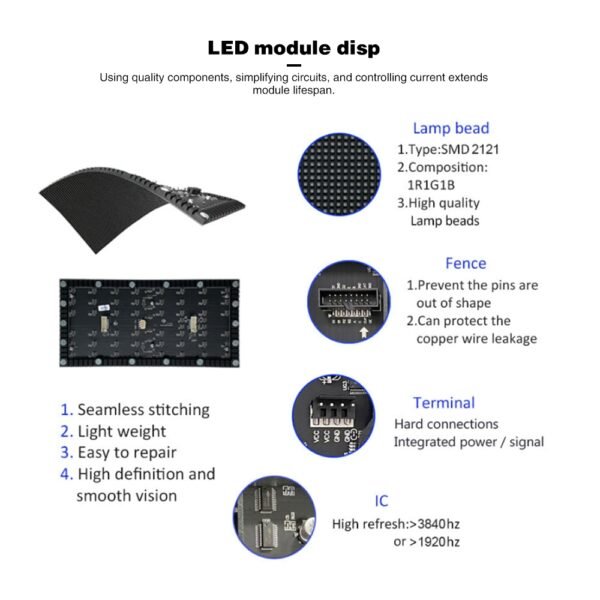 LED Wall - Mounted Logo Display Screen - Image 4