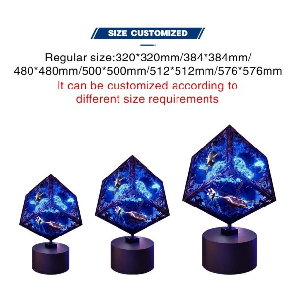 LED Rubik's Cube - shaped Display Screen - Image 5
