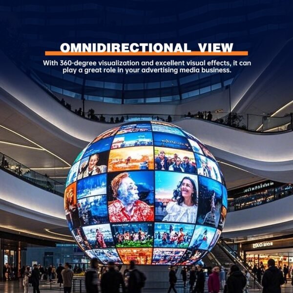 LED Spherical Display Screen - Image 3